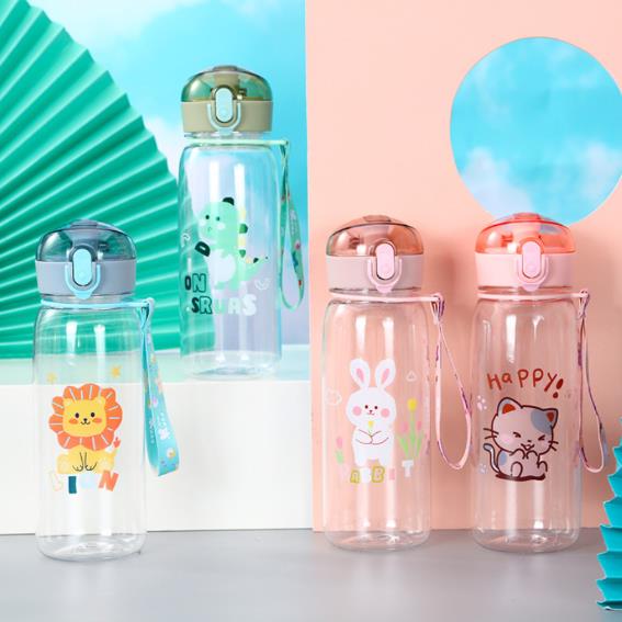 New cartoon animal water bottle with straw | Water Bottle Manufacturers